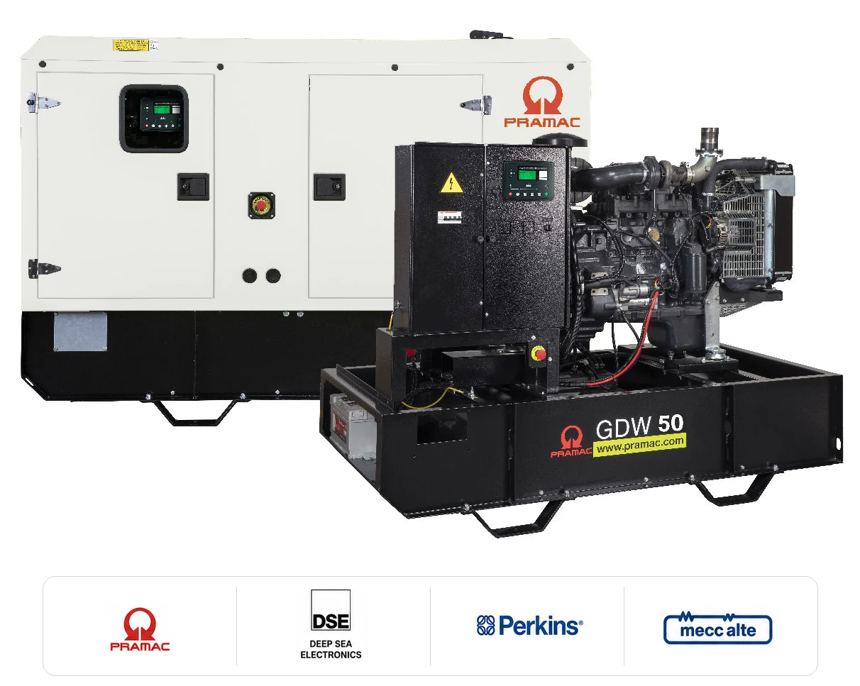 Pramac GDW50P — 50 kVA Diesel generator — Capital Power Systems