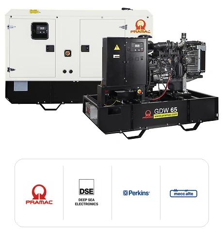 Pramac GDW65P — 66 kVA Diesel generator — Capital Power Systems